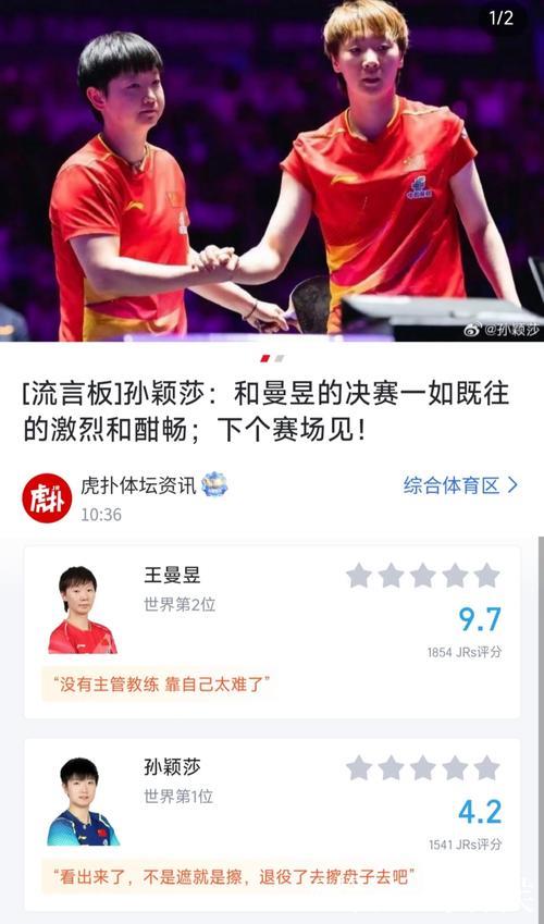 数据揭秘:孙颖莎雷霆正手VS王曼昱铁壁反手,谁才是终极杀招? 数据揭秘:孙颖莎雷霆正手VS王曼昱铁壁反手,谁才是终极杀招?